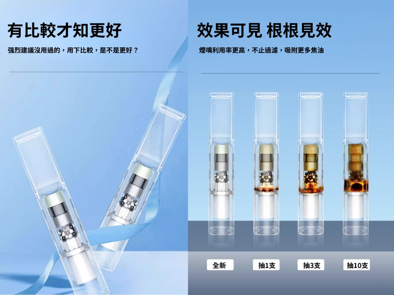 【21種規格】ZOBO正牌一次性拋棄型過濾菸嘴|ZB-802粗中細三用|獨立衛生包裝