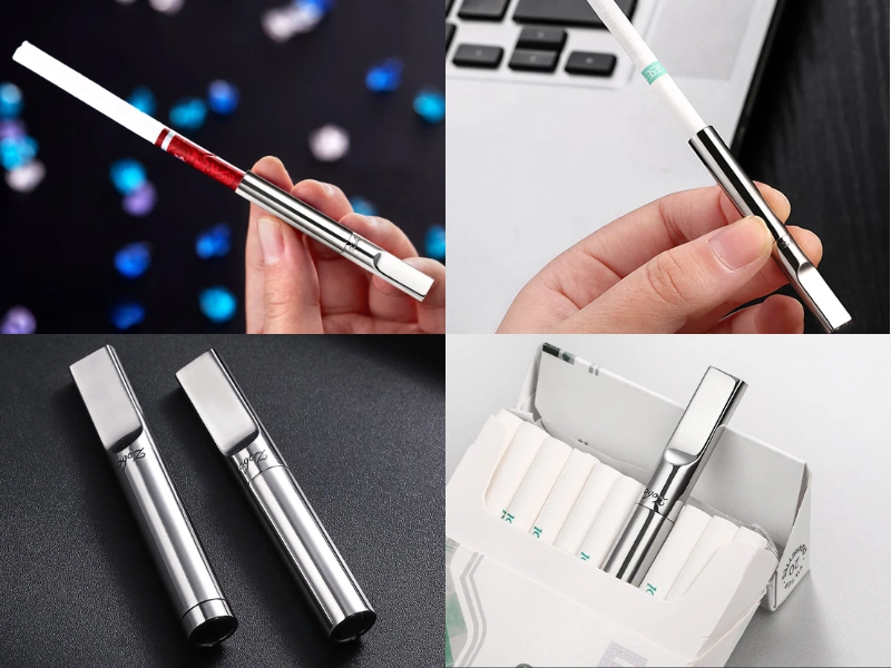 【粗中細三用款/中細煙通用款】ZOBO正牌循環型不鏽鋼煙嘴微孔過濾器|304不鏽鋼材質耐腐蝕|可清洗重複使用