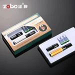 【6款可選】ZOBO正牌換芯型雙重菸嘴過濾器|濾芯拋棄型濾嘴|粗細煙通用 清晰可見過濾力