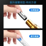【6款可選】ZOBO正牌換芯型雙重菸嘴過濾器|濾芯拋棄型濾嘴|粗細煙通用 清晰可見過濾力