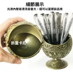 內壁細節展示易清洗容量大-歐式復古地球儀菸灰缸
