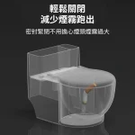 【3色可選】創意馬桶造型壁掛煙灰缸|防風不跑灰×趣味收納×免打孔安裝