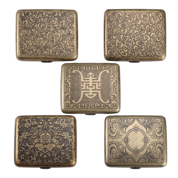 唐草牡丹大富貴富貴花凝花壽-富貴吉祥雕花金屬復古菸盒可裝8mm粗煙20支-防壓防潮隨身香菸收納盒 唐草牡丹大富貴富貴花凝花壽-富貴吉祥雕花金屬復古菸盒可裝8mm粗煙20支-防壓防潮隨身香菸收納盒