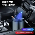 【4款可選】猛道車載煙灰缸｜一鍵開蓋自動亮燈|隔絕煙味防散落|車用便攜式煙灰缸首選