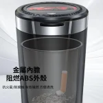 【4款可選】迅牛車用煙灰缸|一鍵開蓋|LED智慧亮燈|密封防味阻燃|旋轉拆卸易清洗