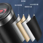 【4款可選】迅牛車用煙灰缸|一鍵開蓋|LED智慧亮燈|密封防味阻燃|旋轉拆卸易清洗