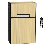 【3色可選】金屬耐摔壓粗支香菸盒20支裝|三色拉絲工藝|磁吸開關 抗壓耐摔防潮